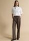 White pure cotton shirt with floral embroidery, regular fit_1