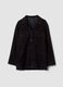 Giacca nera in vera pelle regular fit_4