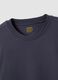 Grey long-sleeve crew-neck T-shirt in pure organic cotton_5