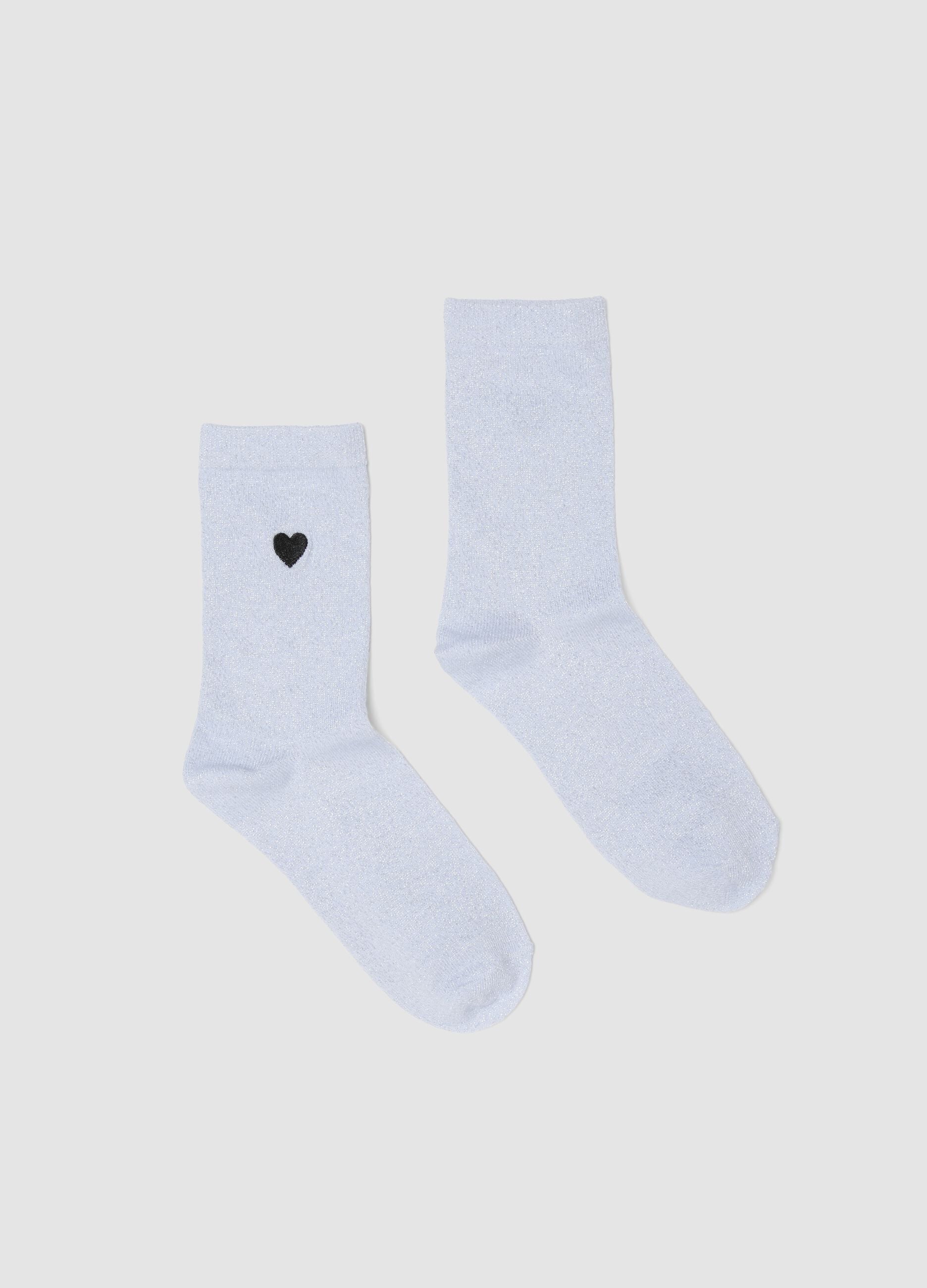 Light blue organic cotton socks