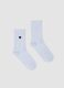 Light blue organic cotton socks_0