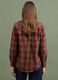 Green checked pure cotton flannel shirt, regular fit_3