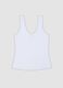 White stretch vest top, regular fit_6