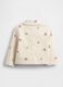 Embroidered Beige Denim Jacket_2