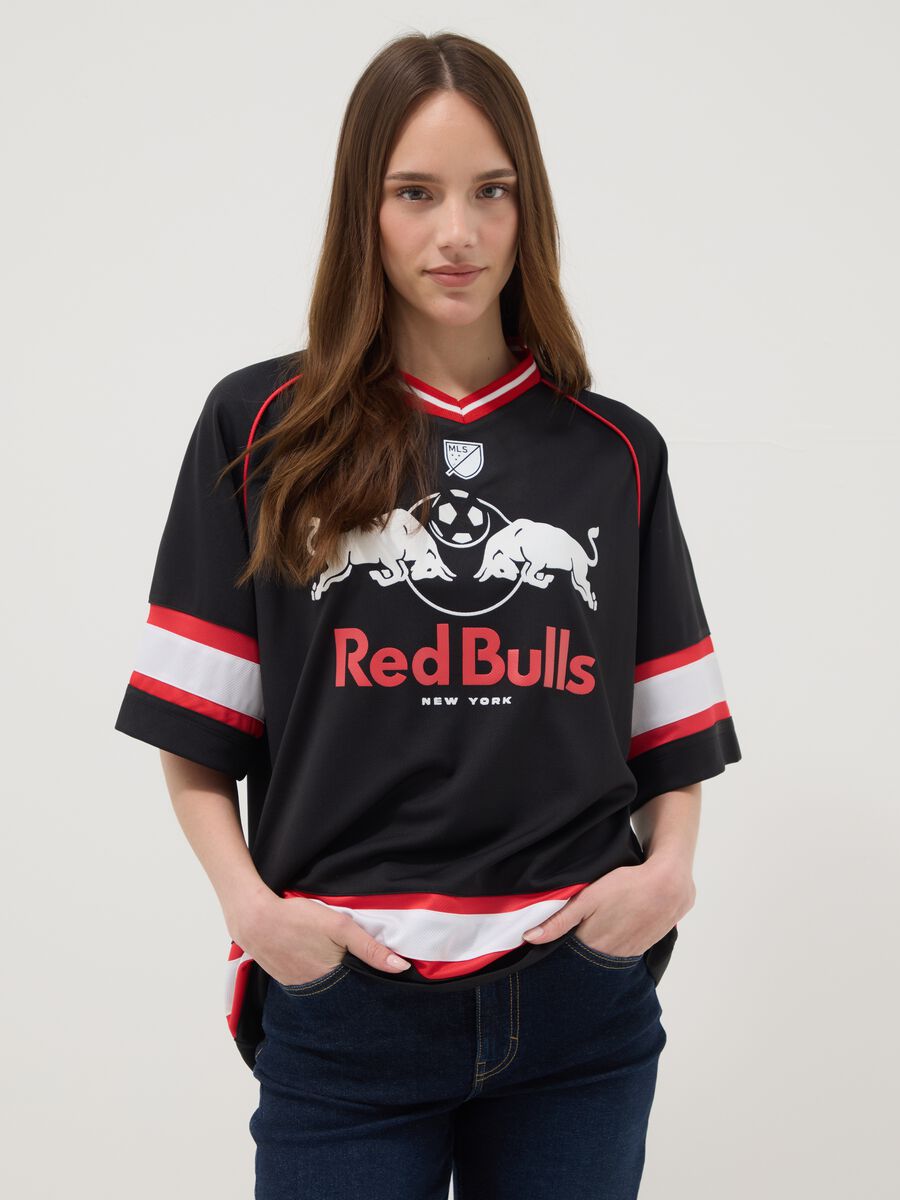 Multicolour oversized fit Red Bulls T-shirt_0