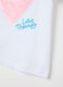 Girls' white stretch cotton T-shirt_2