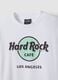 White 100% cotton T-shirt with Hard Rock Cafe logo, regular fit_1