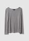 Grey long-sleeve regular fit boat neck t-shirt_4