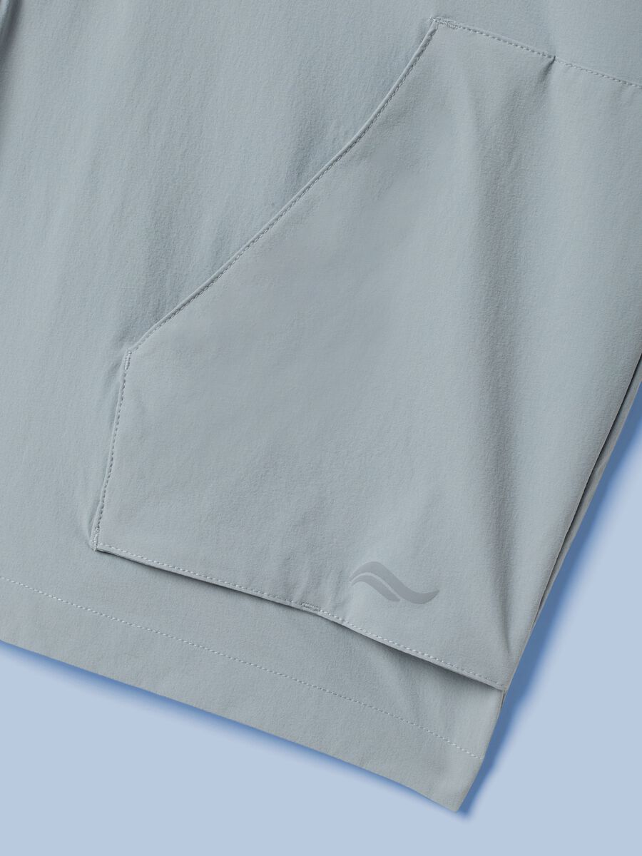 Shorts cargo grigi in tessuto elasticizzato ALTAVIA SAILING_5
