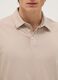 Beige long-sleeve pure cotton polo regular fit_3