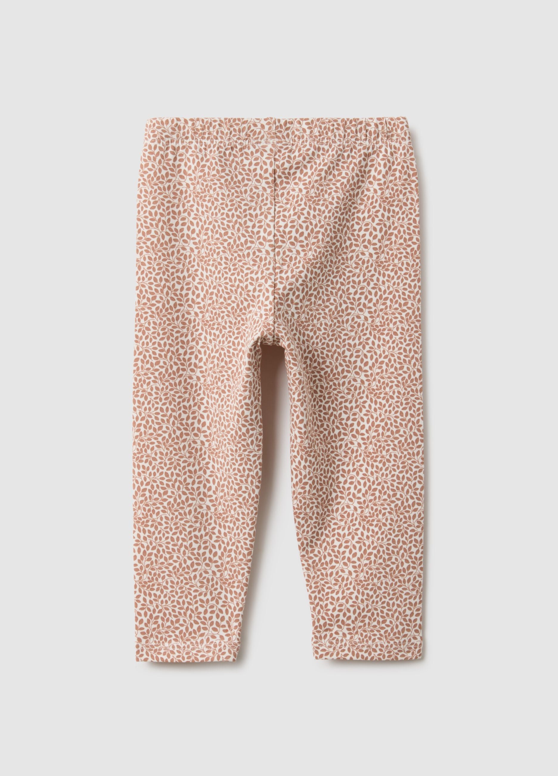 Slim fit multicolour stretchy cotton leggings for girls