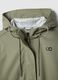 Green waterproof hooded jacket, regular fit_5