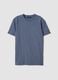 Grey breathable, quick-drying cotton-blend T-shirt_4