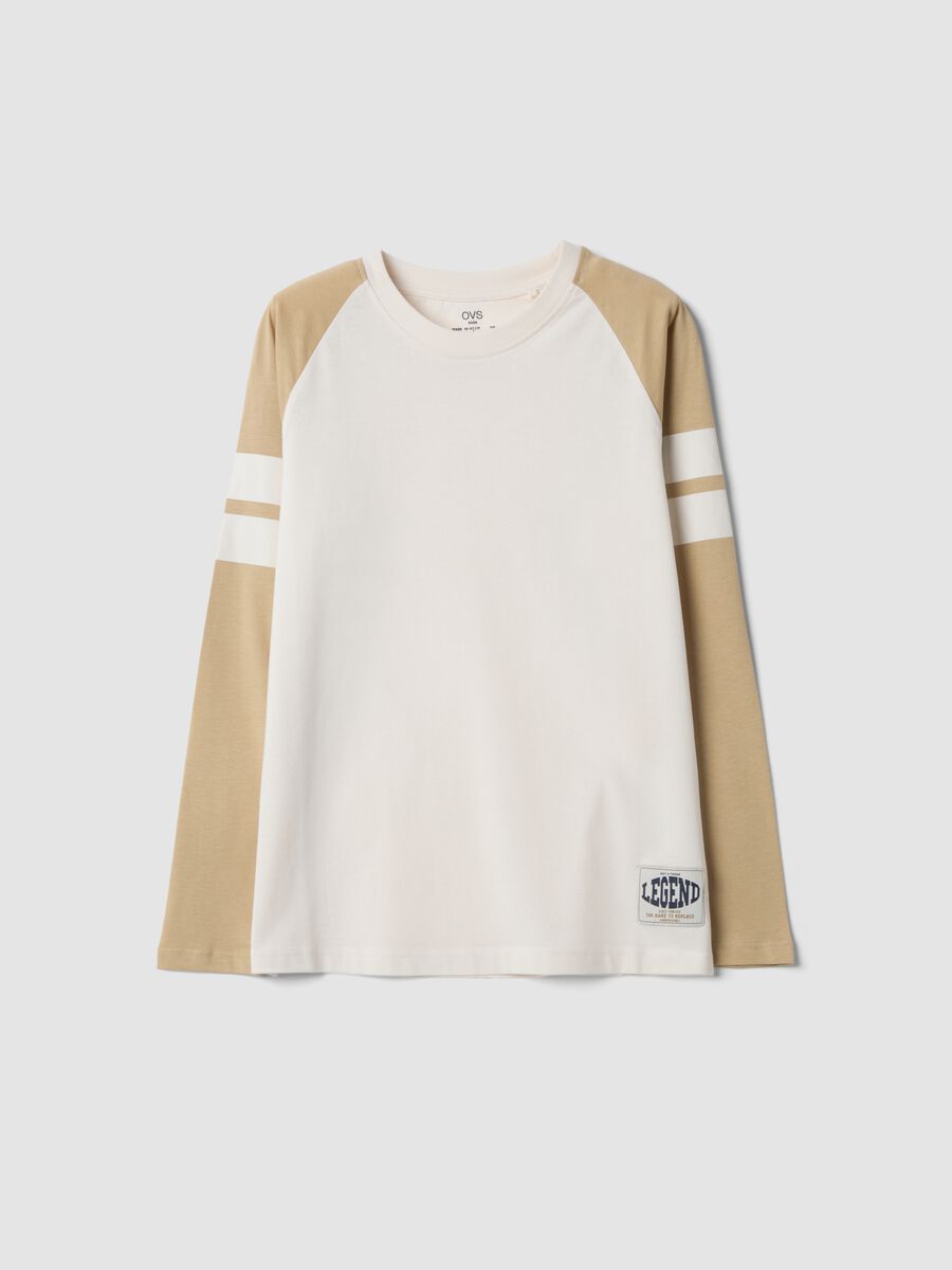 White pure organic cotton crew-neck T-shirt_0