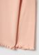 Pink long sleeve girls' t-shirt in regular fit cotton blend_3