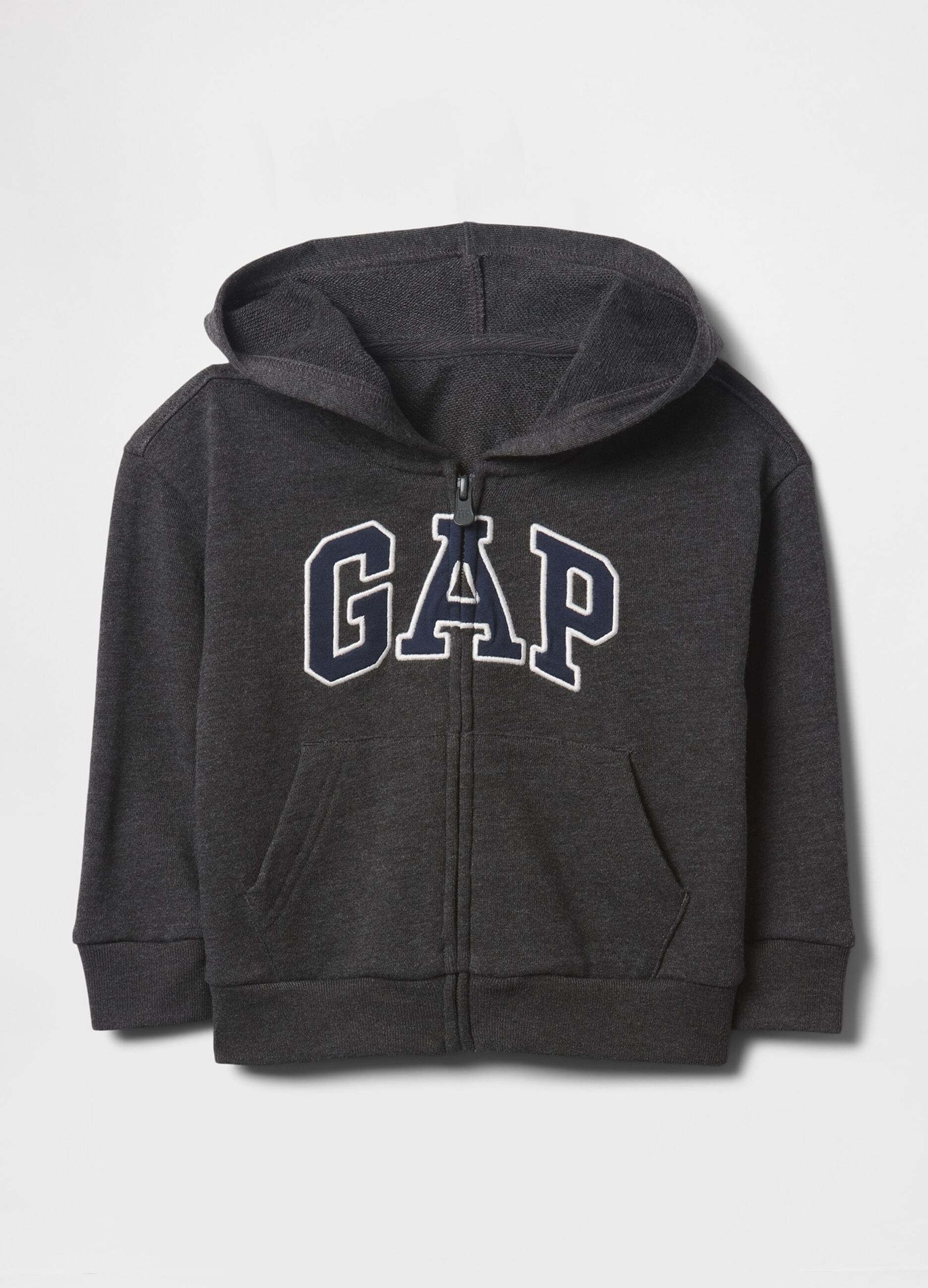 Cotton-blend hooded sweatshirt