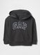 Cotton-blend hooded sweatshirt_0