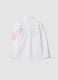 White pure cotton shirt with floral embroidery_4