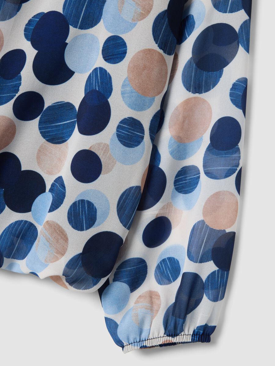 Multicolour polka-dot print shirt, regular fit_5