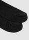 2-pack of black ankle socks in stretch fabric_1