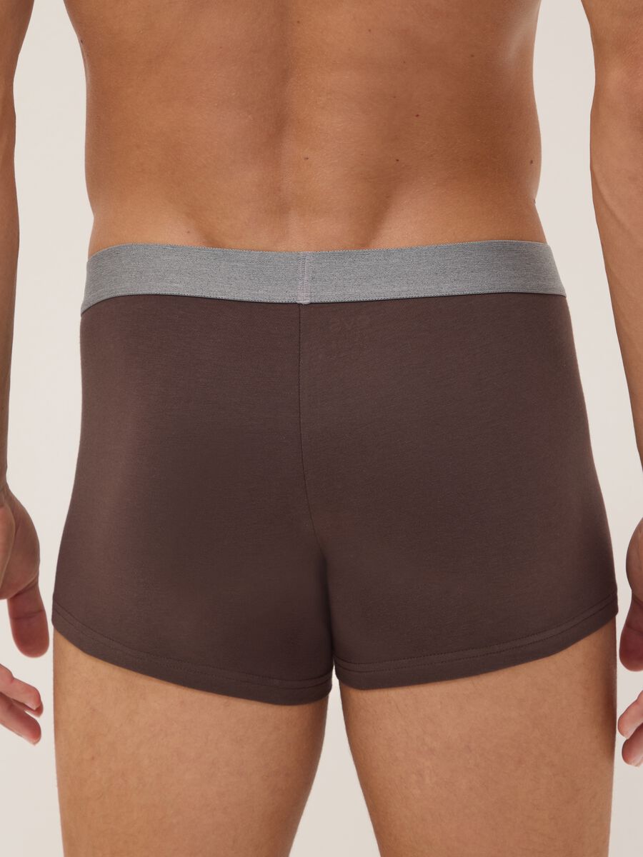 Three-pack of multicolour striped stretch organic cotton boxers_2