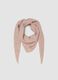 Pink stretch wool scarf_0