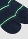 Multicolour stretch cotton blend long socks twin pack_2