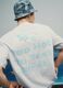 Grey short-sleeve pure cotton T-shirt_0