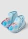 Blue Frozen print slippers for baby girls and toddlers_1