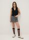 Black Stretch Fabric Waistcoat Regular Fit_1