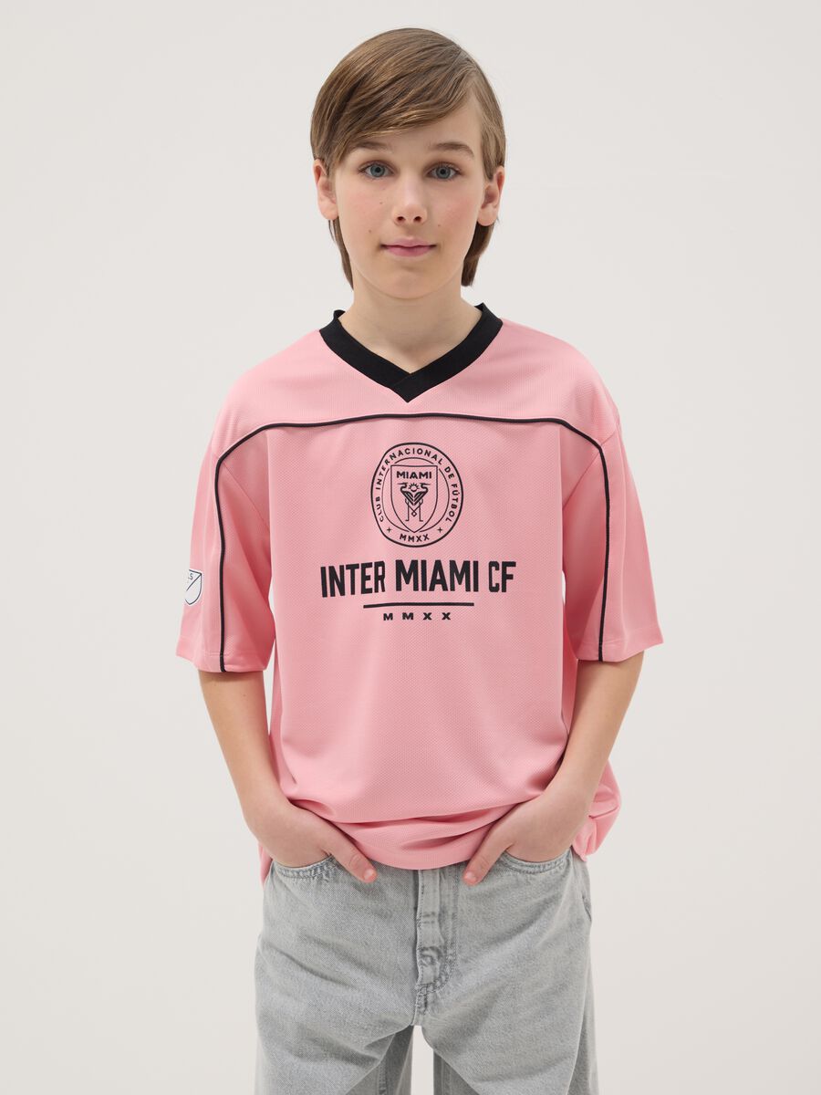 Inter Miami CF regular fit pink pure cotton t-shirt_0