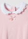 Short-sleeve pink bodysuit in organic cotton_2