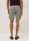 Grey pure cotton regular-fit cargo shorts_2