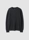 Grey pure cashmere ribbed jumper, regular fit_0