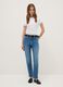 Slim fit stretch cotton blue jeans_0