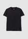 Black breathable crew-neck slim-fit T-shirt ALTAVIA RUNNING_4