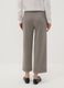 Beige stretch viscose culotte trousers_2