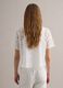 White perforated short-sleeve polo shirt, regular fit_3
