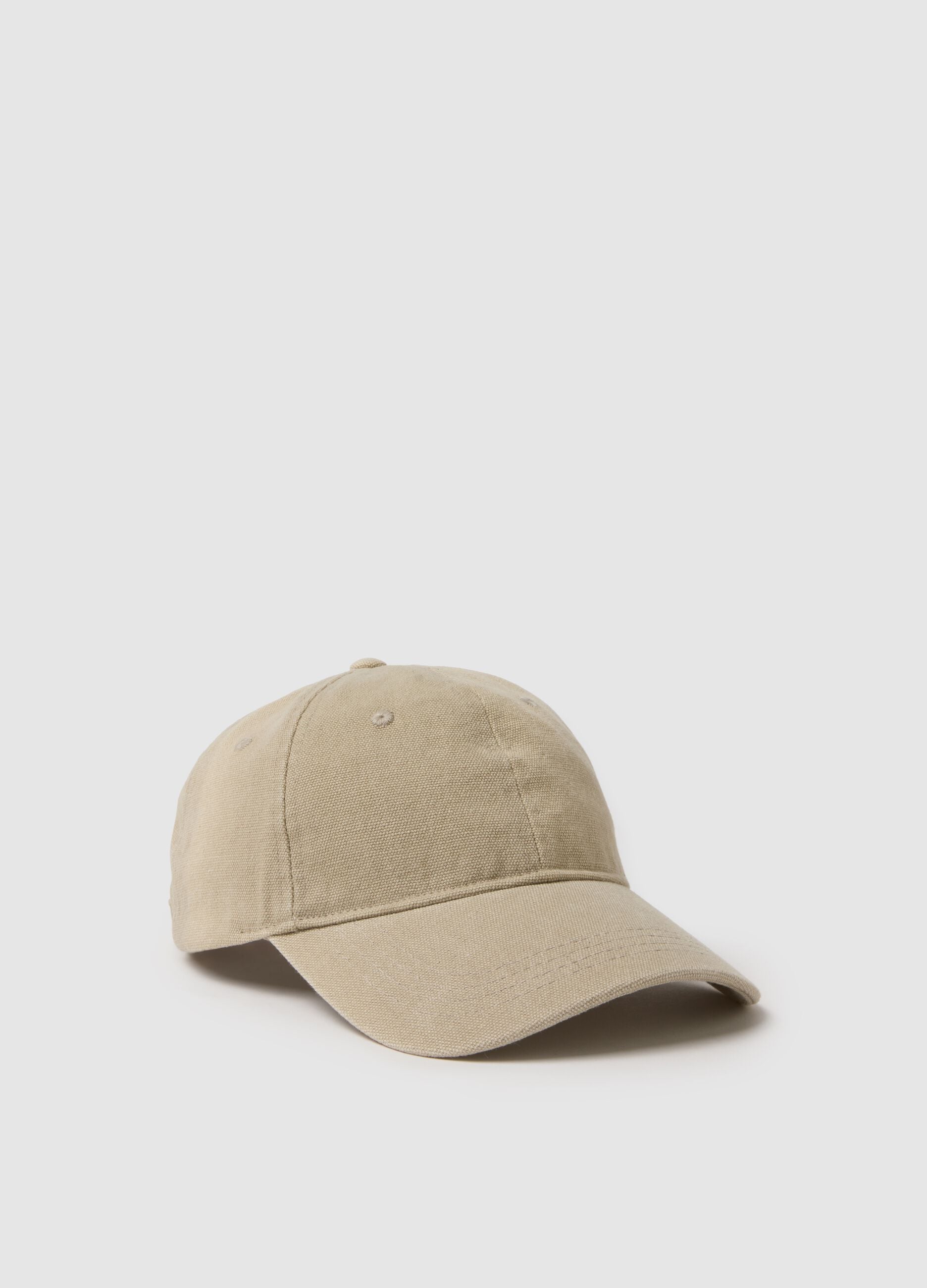 Grey pure cotton baseball cap