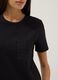 Black pure cotton regular-fit T-shirt with embroidered chest pocket_3
