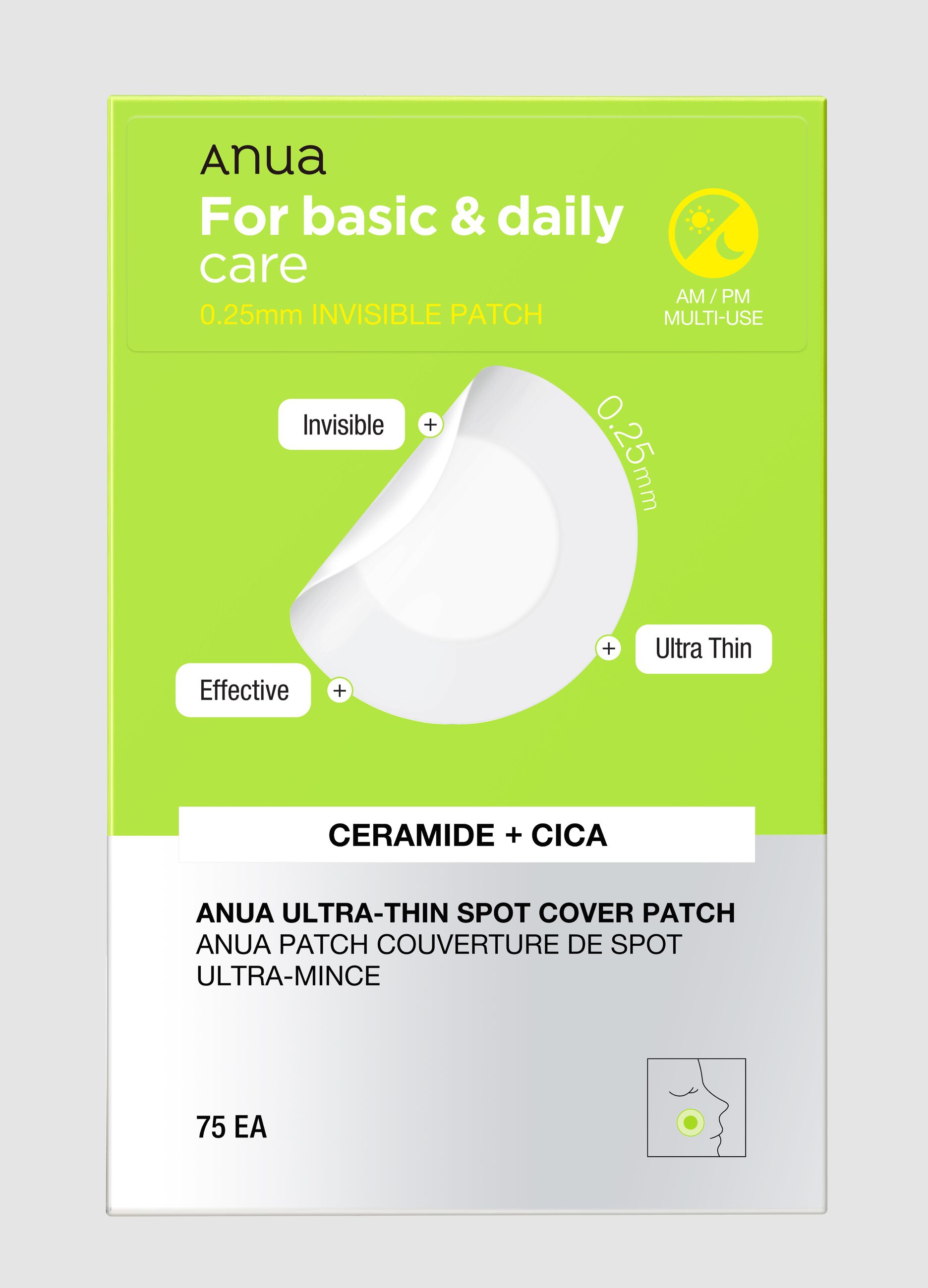 Ultra Thin Spot Cover Patch 75 pcs - Korean Skincare