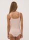Bipack di canotte rosa in cotone elasticizzato con girocollo_3