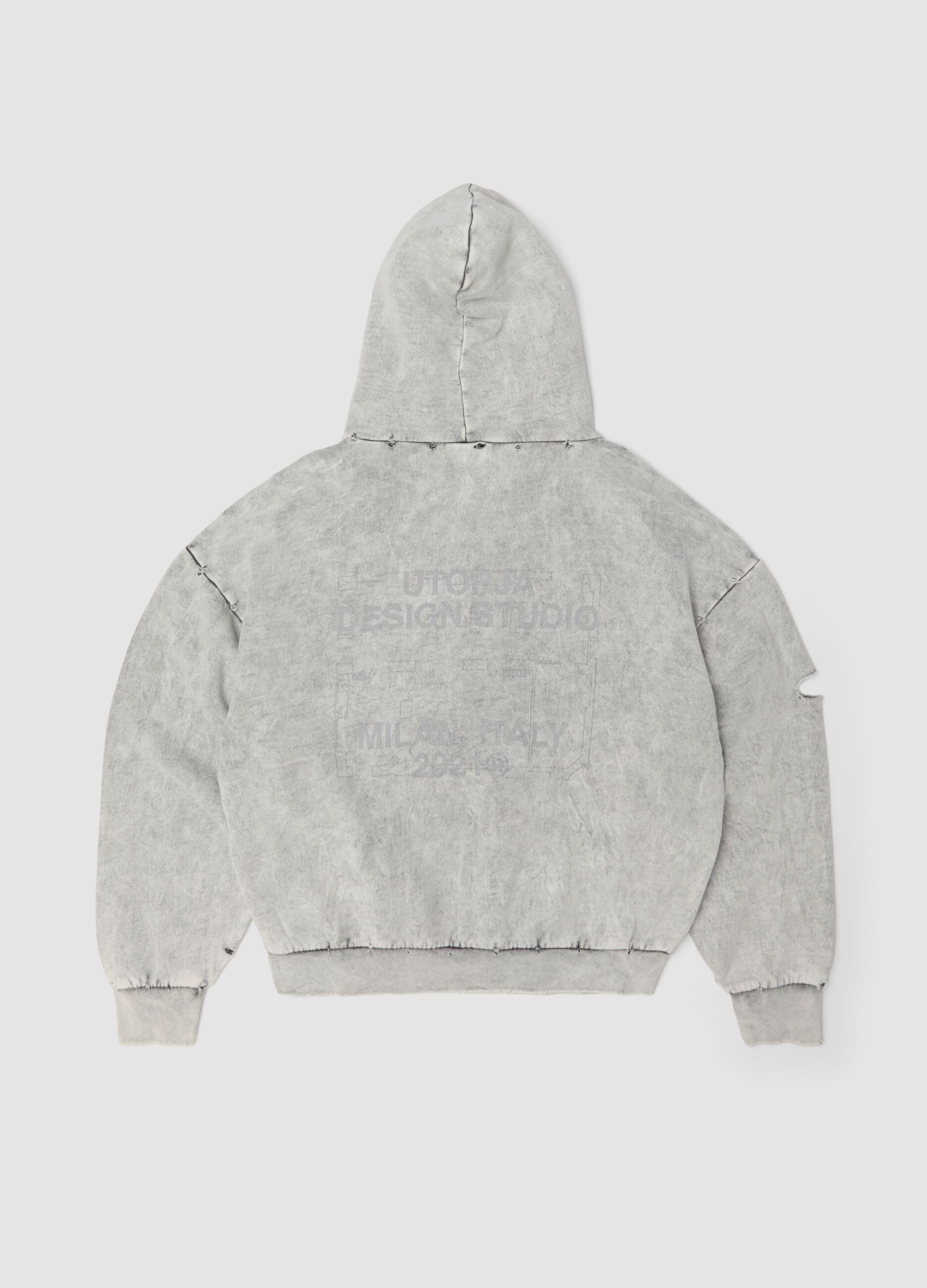 Washed Moonstone Hoodie