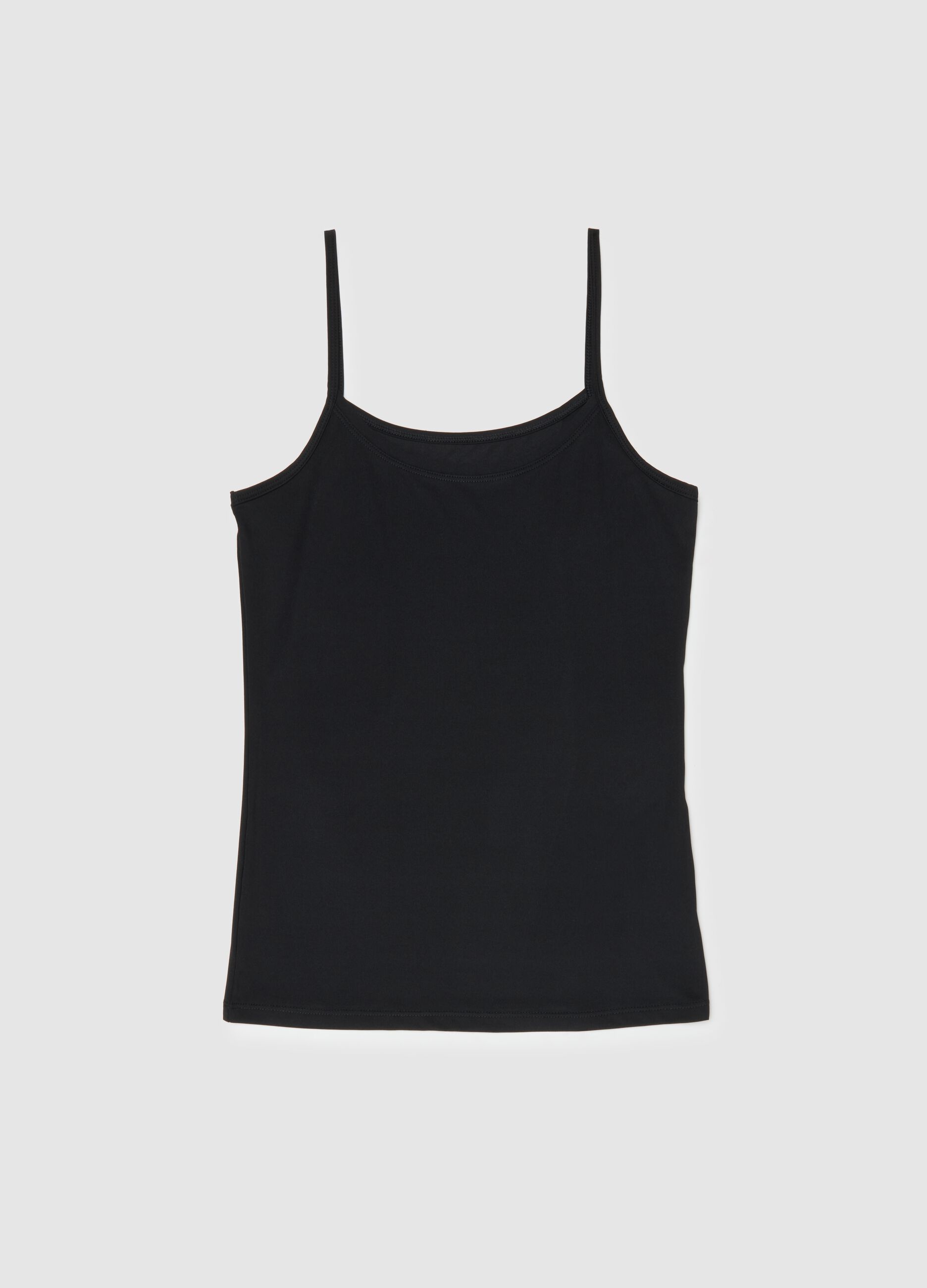 Black Regular Fit Vest