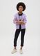 Black three-quarter stretch leggings_0