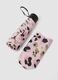 Multicolour foldable umbrella with animal print_1
