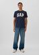 Blue T-shirt with GAP logo_1