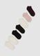 Seven-pack of multicoloured socks in organic stretch cotton_0