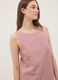 Pink regular-fit dress in a viscose, cotton and linen blend_3
