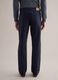 Blue Stretch Twill Trousers Regular Fit_2